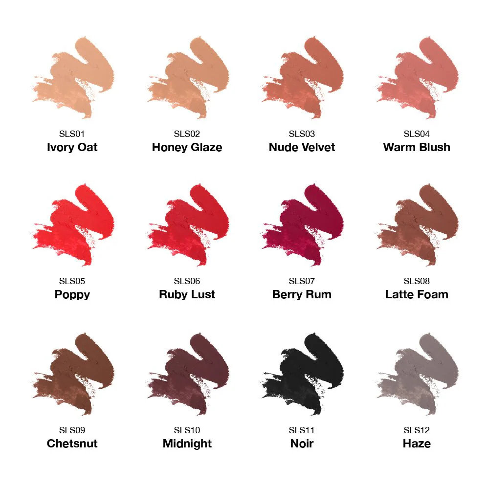 KISS NEW YORK PROFESSIONAL β Richly Pigmented Satin Lipstick - Image 3