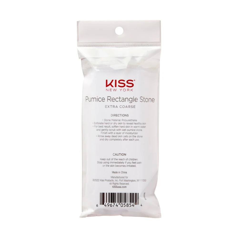 Kiss New York Pumice Stone Rectangle Extra Coarse - Image 4