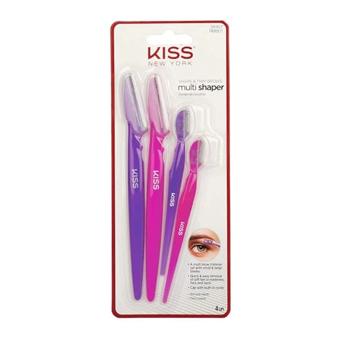 KISS NEW YORK Shape & Trim Multi Brow Dermaplaning Tool