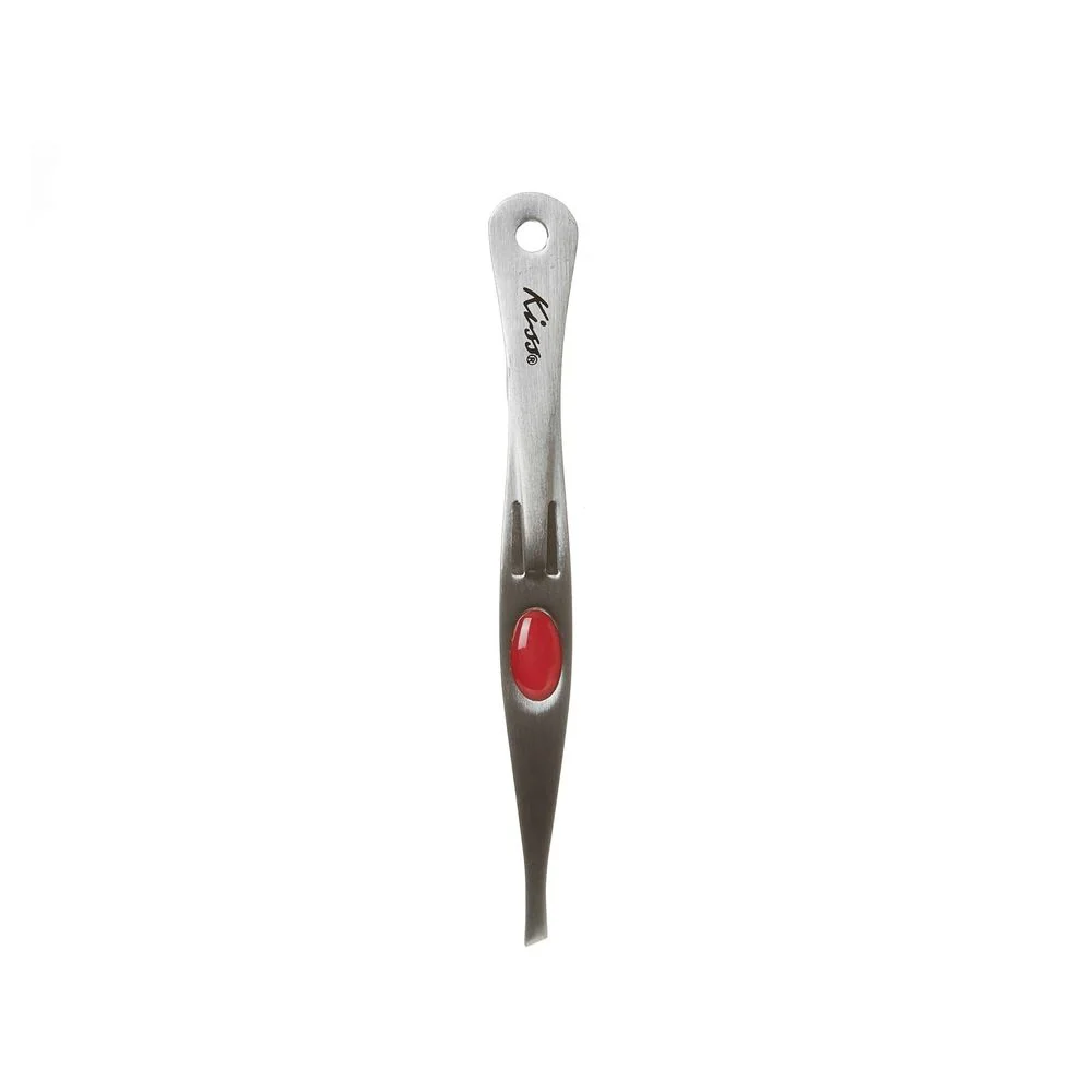 KISS NEW YORK Slant Tweezer with Suction Cup β Precision & Storage - Image 2