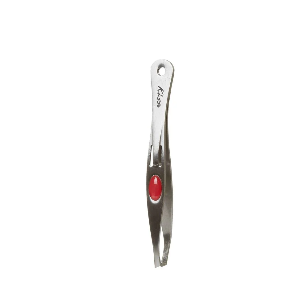 KISS NEW YORK Slant Tweezer with Suction Cup β Precision & Storage - Image 3