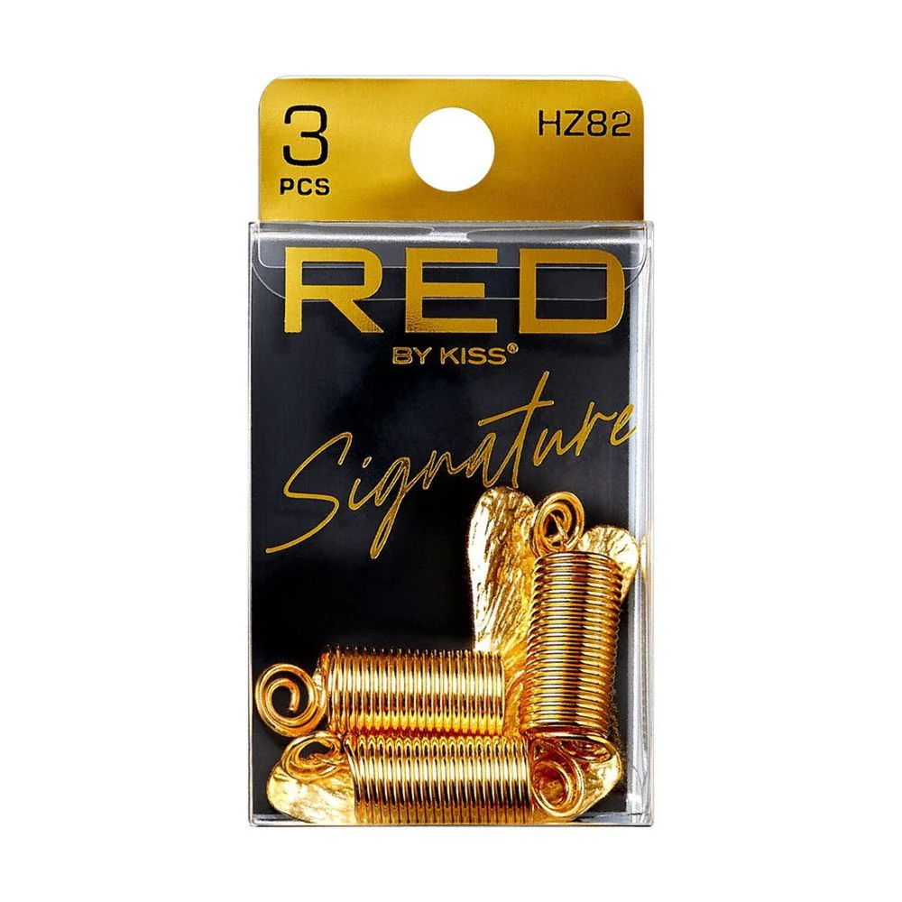 Red By Kiss Red Braid Charm Signature Hoop - Image 4