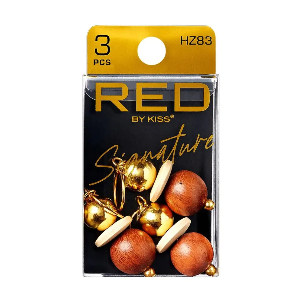 Red By Kiss Red Braid Charm Signature Hoop - Image 6