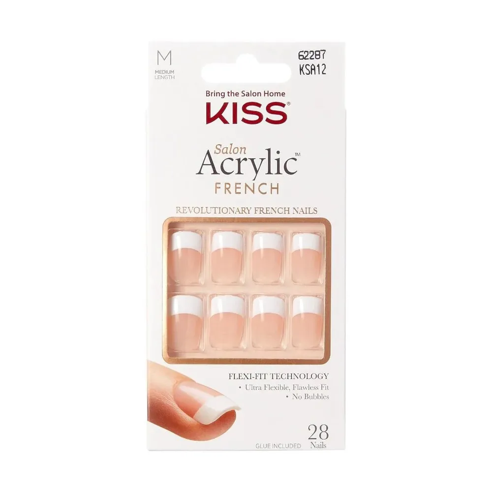 KISS Salon Acrylic French Nails β Elegant & Classic β KSA Series - Image 6
