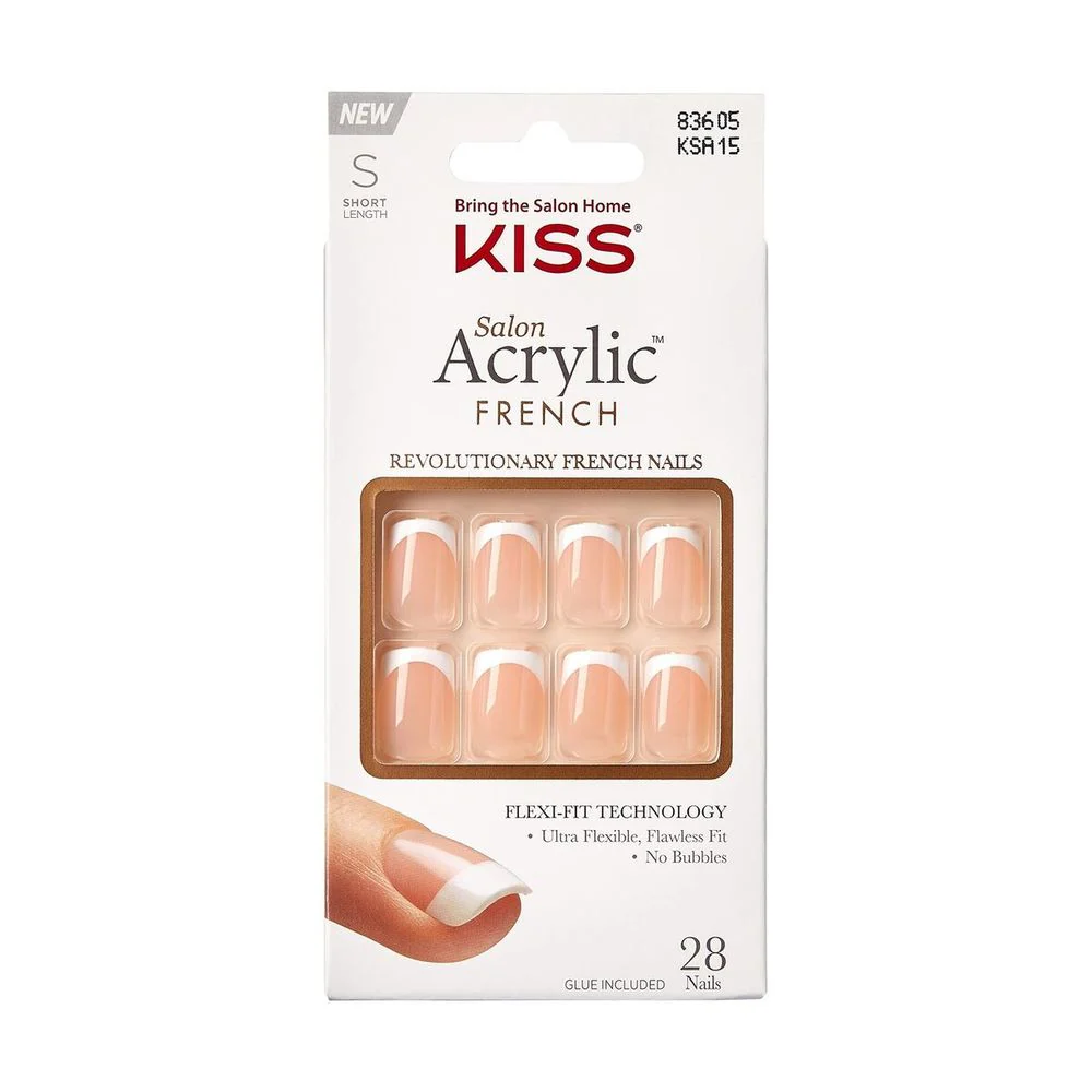 KISS Salon Acrylic French Nails β Elegant & Classic β KSA Series - Image 7