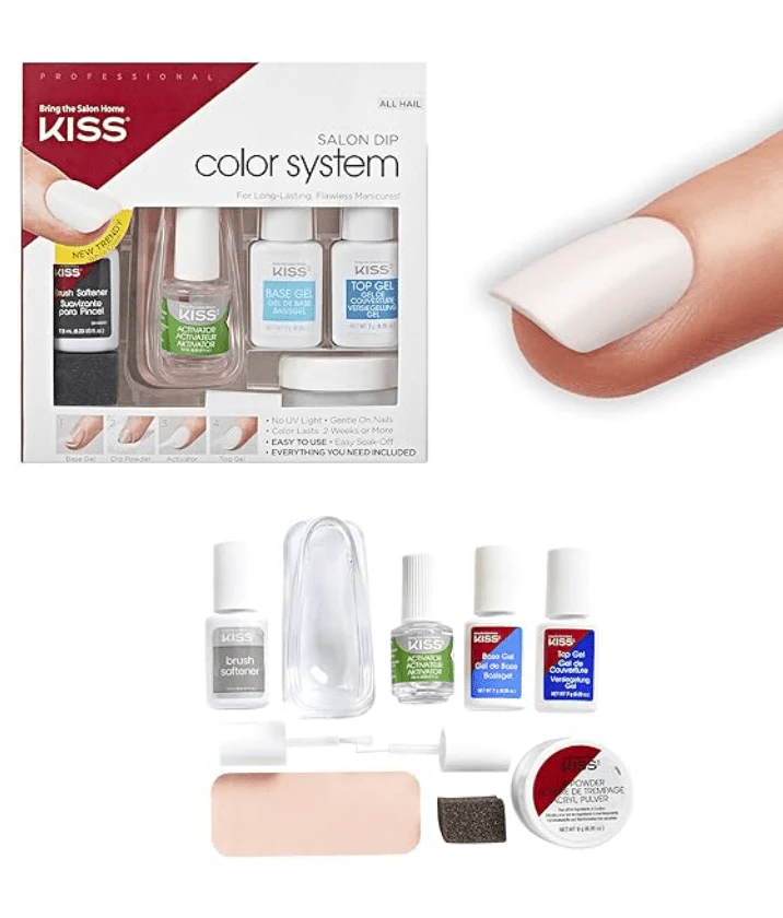 KISS Salon Dip Powder Nail Kit β All Hail Shade - Image 2