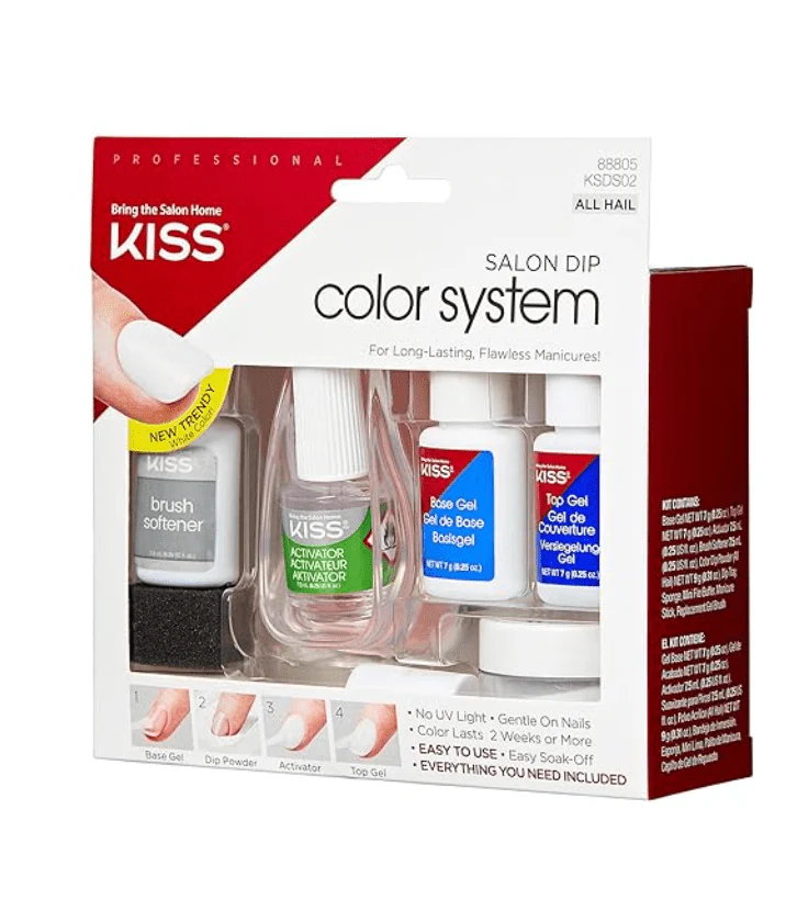 KISS Salon Dip Powder Nail Kit β All Hail Shade - Image 3