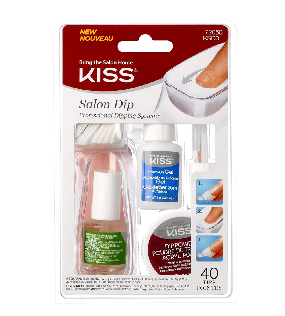 KISS Salon Dip Professional Dipping System β 40 Tips