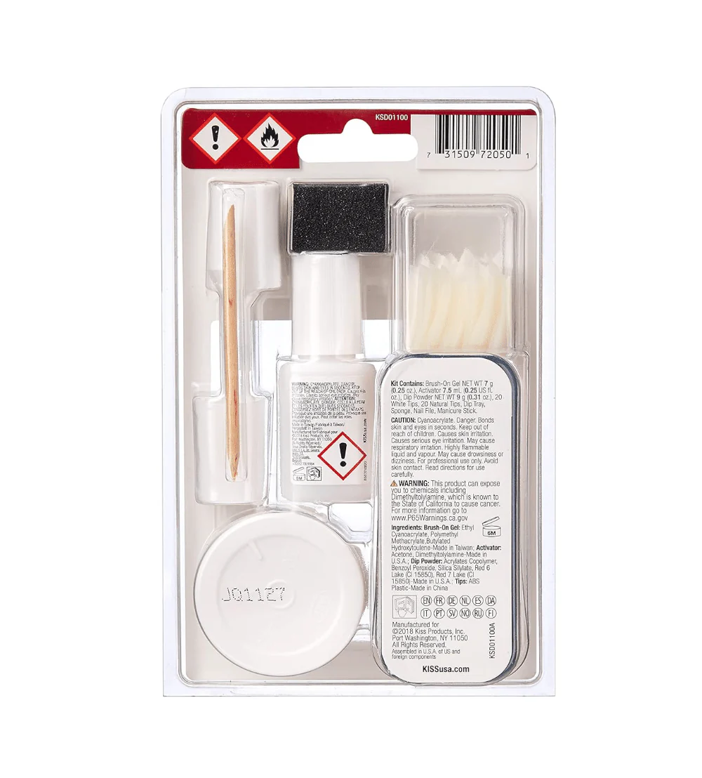 KISS Salon Dip Professional Dipping System β 40 Tips - Image 3
