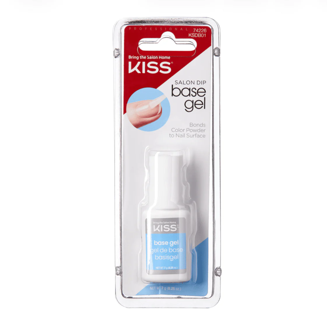 KISS Salon Dip Top Gel Long-Lasting Shine โ 7g - Image 2