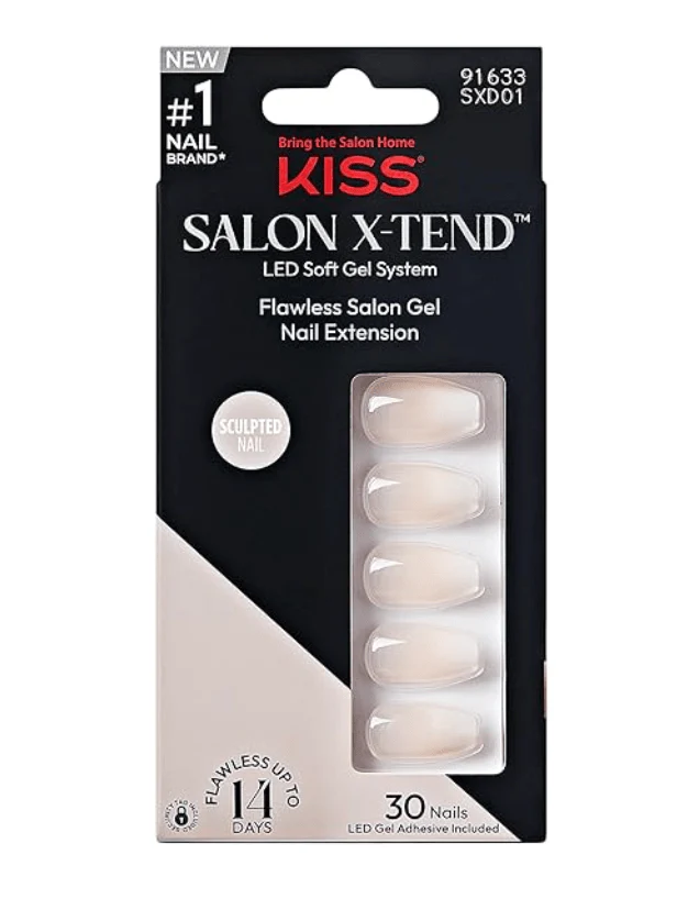 KISS Salon X-tend Press-On Nails – Styles 01 to 04 - Image 2