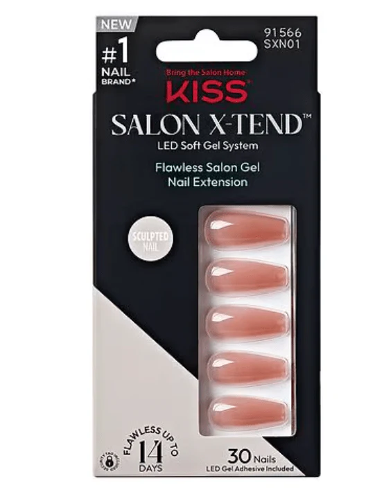 KISS Salon X-tend Press-On Nails – Styles 01 to 04 - Image 2