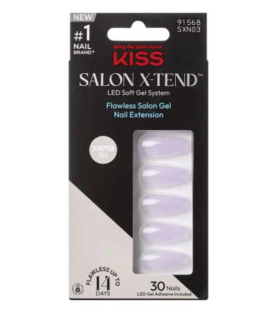 KISS Salon X-tend Press-On Nails – Styles 01 to 04 - Image 4