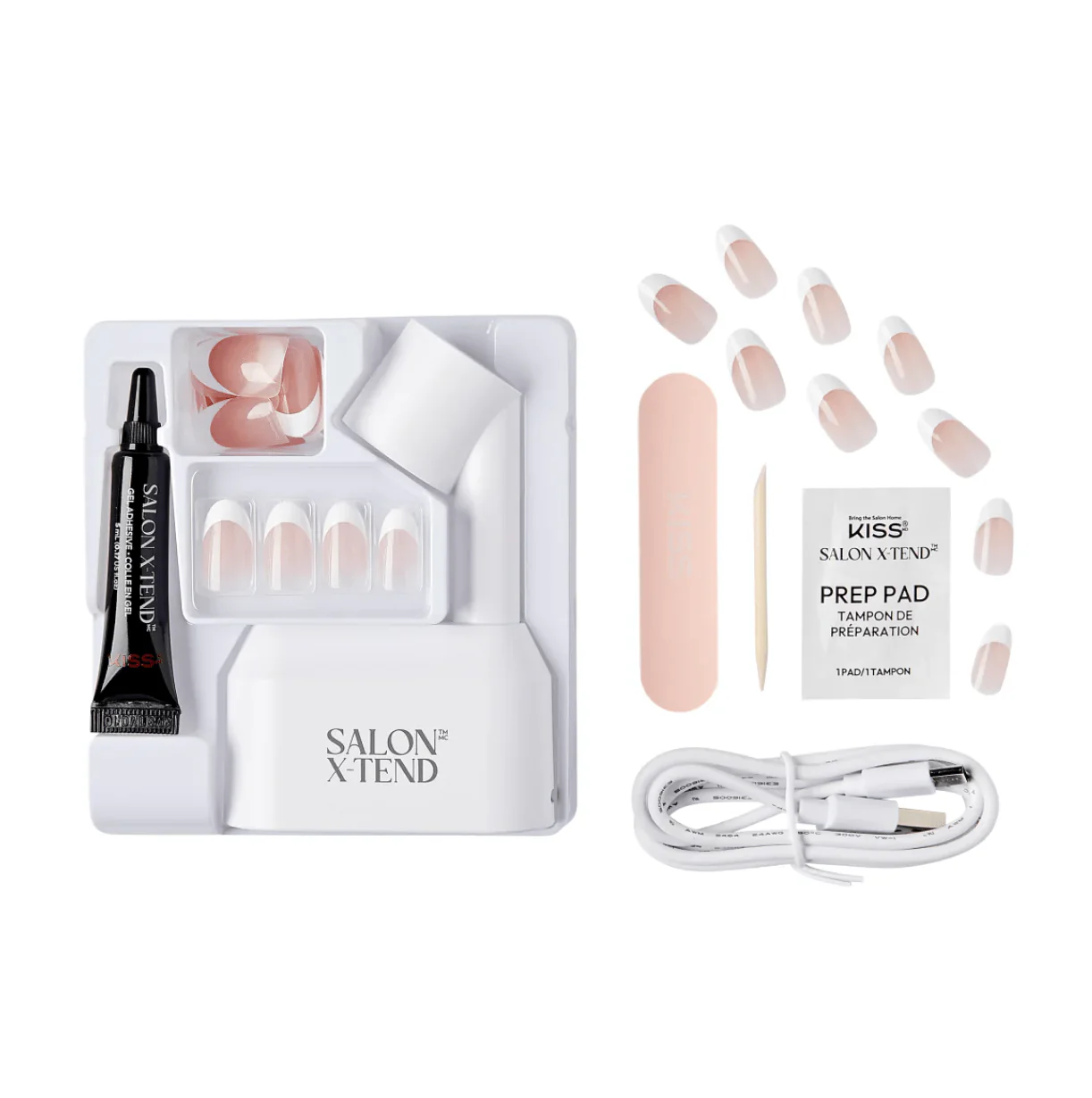 KISS Salon X-tend Soft Gel Starter Kit – Pure Tone - Image 4