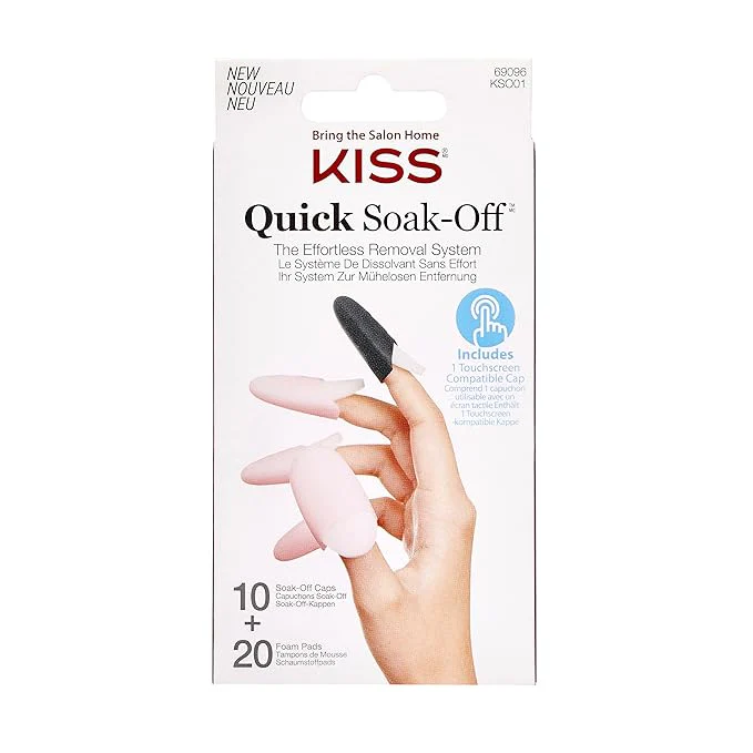 KISS Soak Off Remover Caps β Reusable Nail Caps