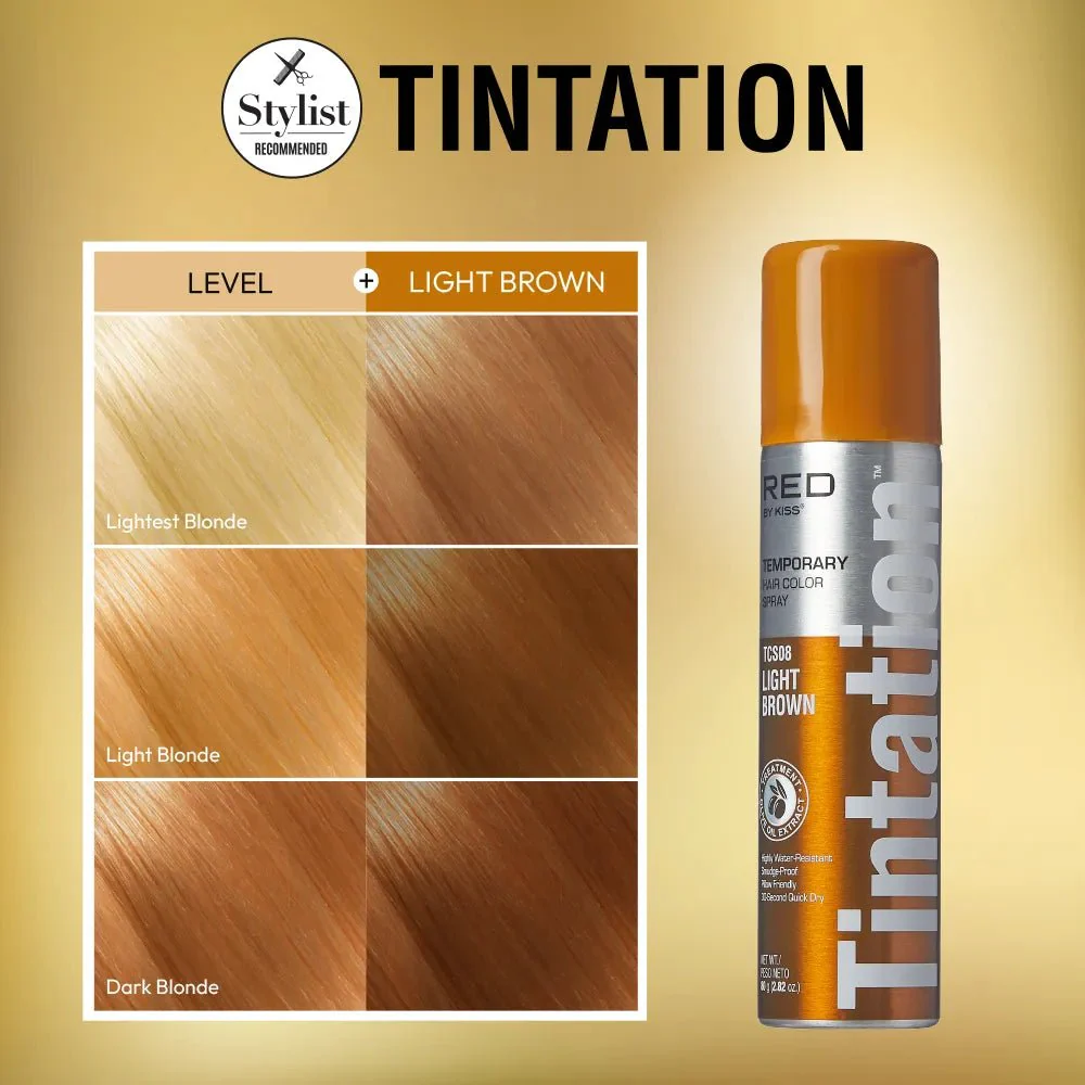 Kiss Tintation Temporary Hair Color Root Touch Up Spray – 2.8oz - Image 27