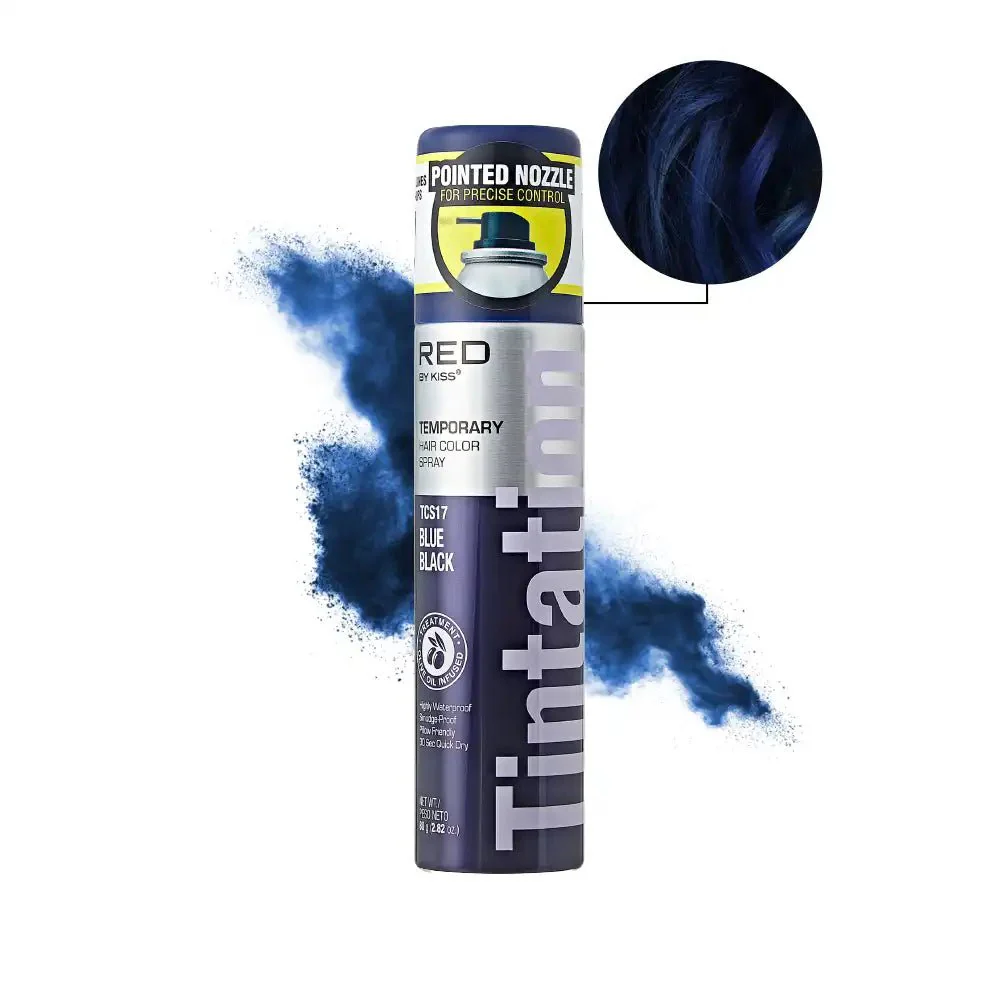 Red by Kiss Tintation Temporary Hair Color Spray – Vibrant Collection - Image 10