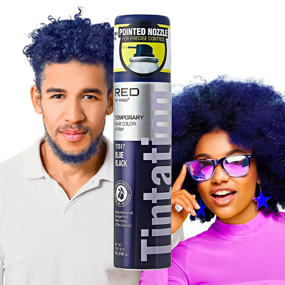 Red by Kiss Tintation Temporary Hair Color Spray – Vibrant Collection - Image 12