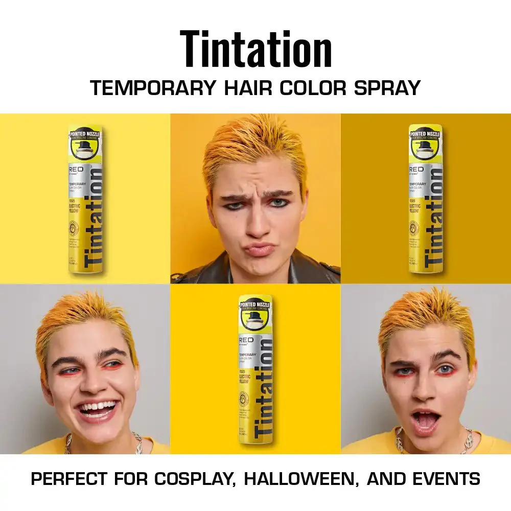 Red by Kiss Tintation Temporary Hair Color Spray – Vibrant Collection - Image 25