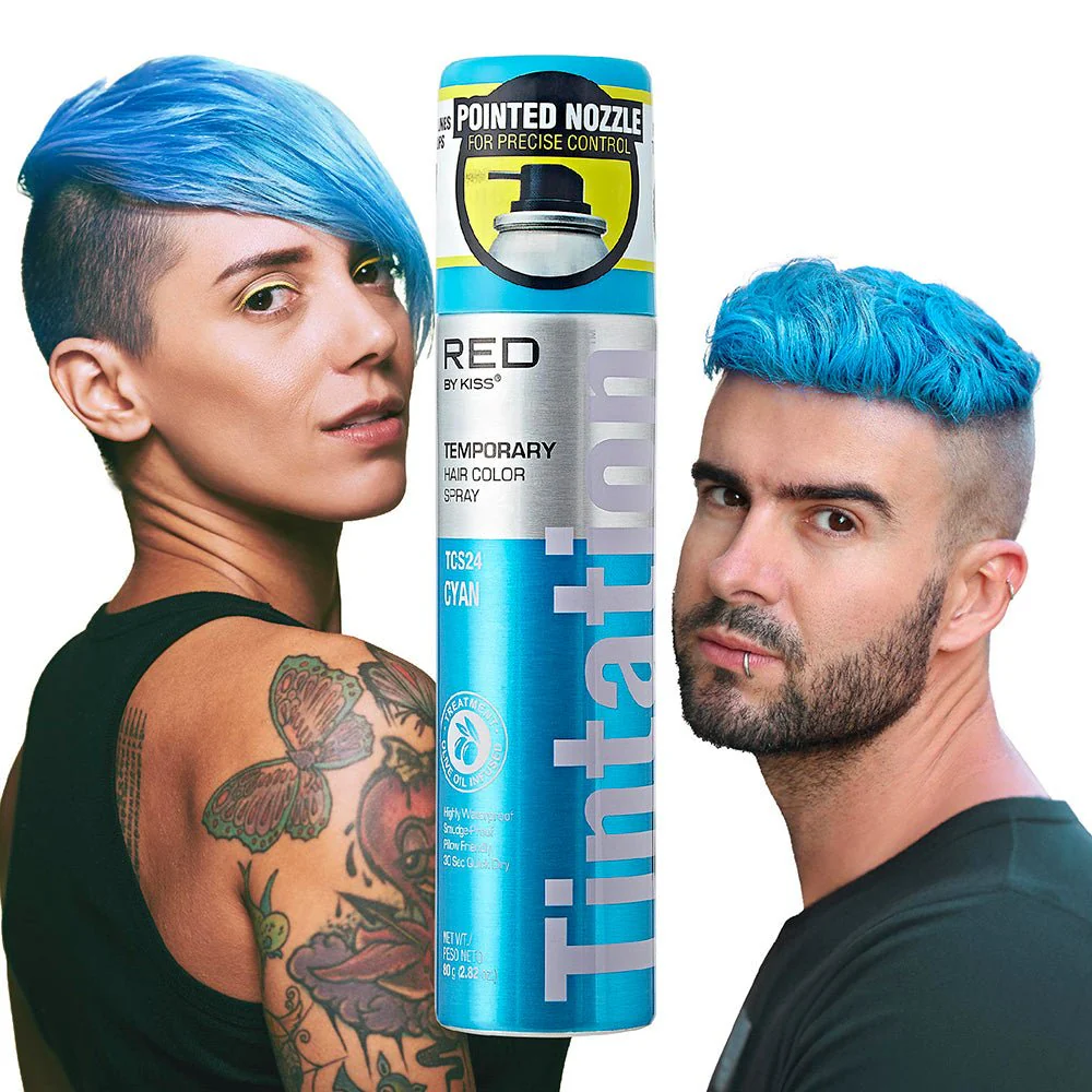 Red by Kiss Tintation Temporary Hair Color Spray – Vibrant Collection - Image 27