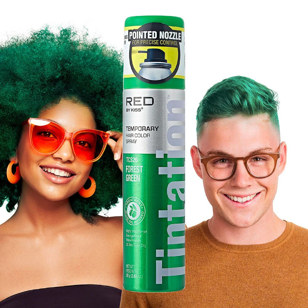 Red by Kiss Tintation Temporary Hair Color Spray – Vibrant Collection - Image 33