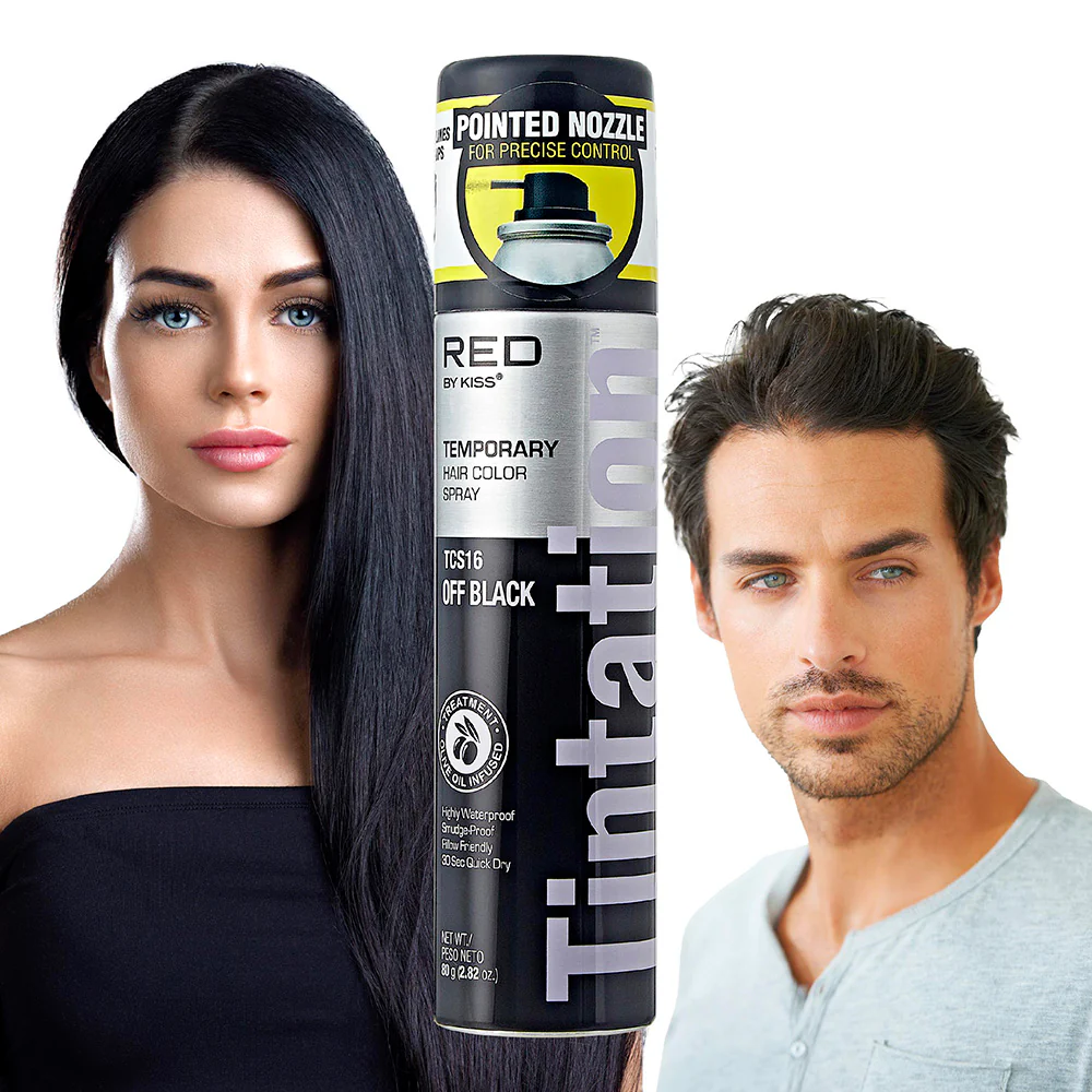 Red by Kiss Tintation Temporary Hair Color Spray – Vibrant Collection - Image 7