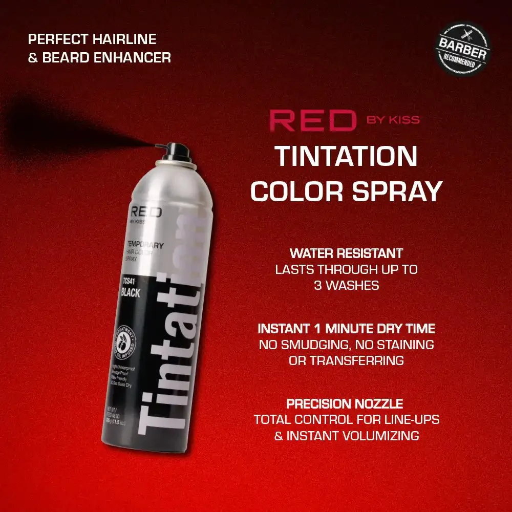 Kiss Tintation Temporary Hair Color Root Touch Up Spray