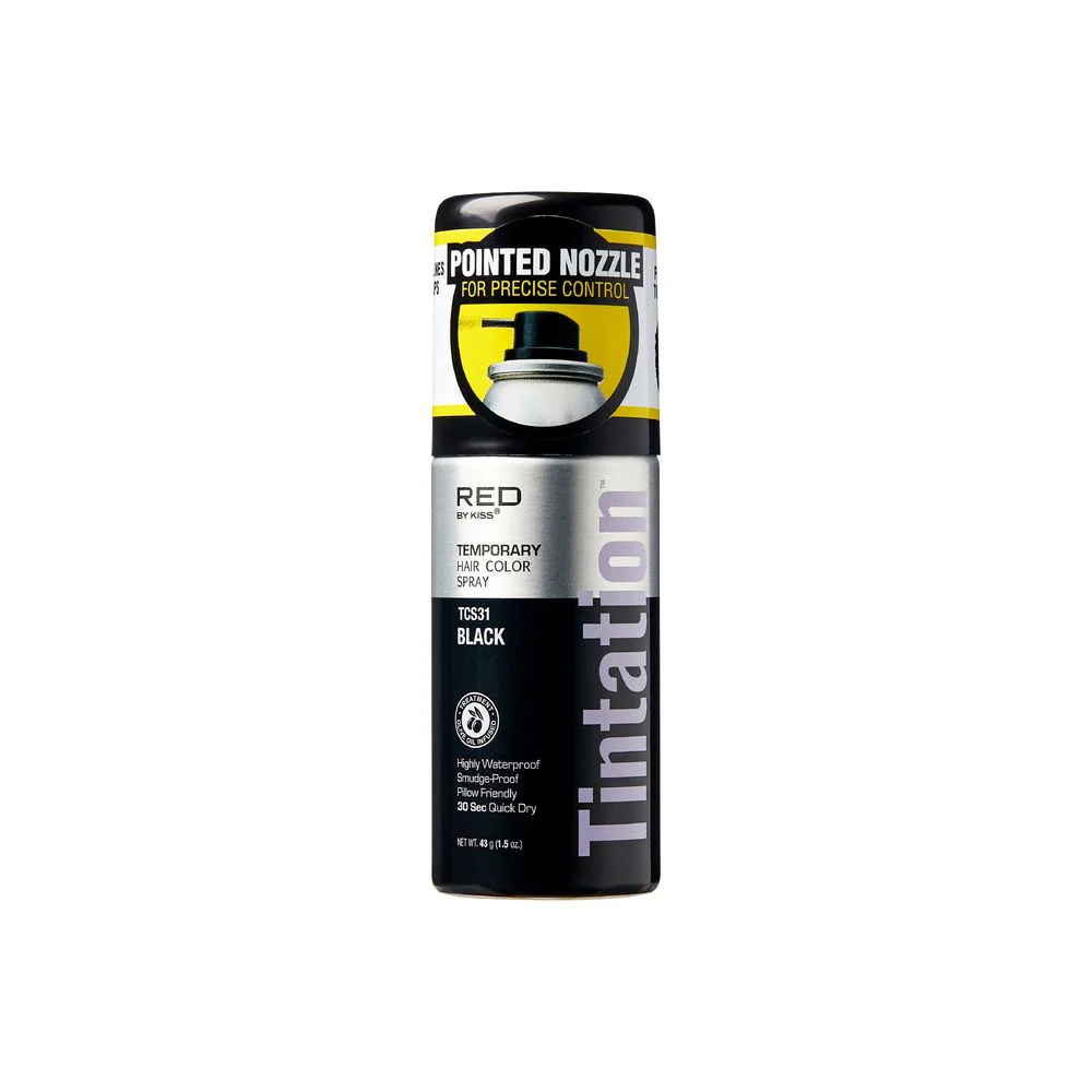 Kiss Tintation Temporary Hair Color Root Touch Up Spray - Image 2