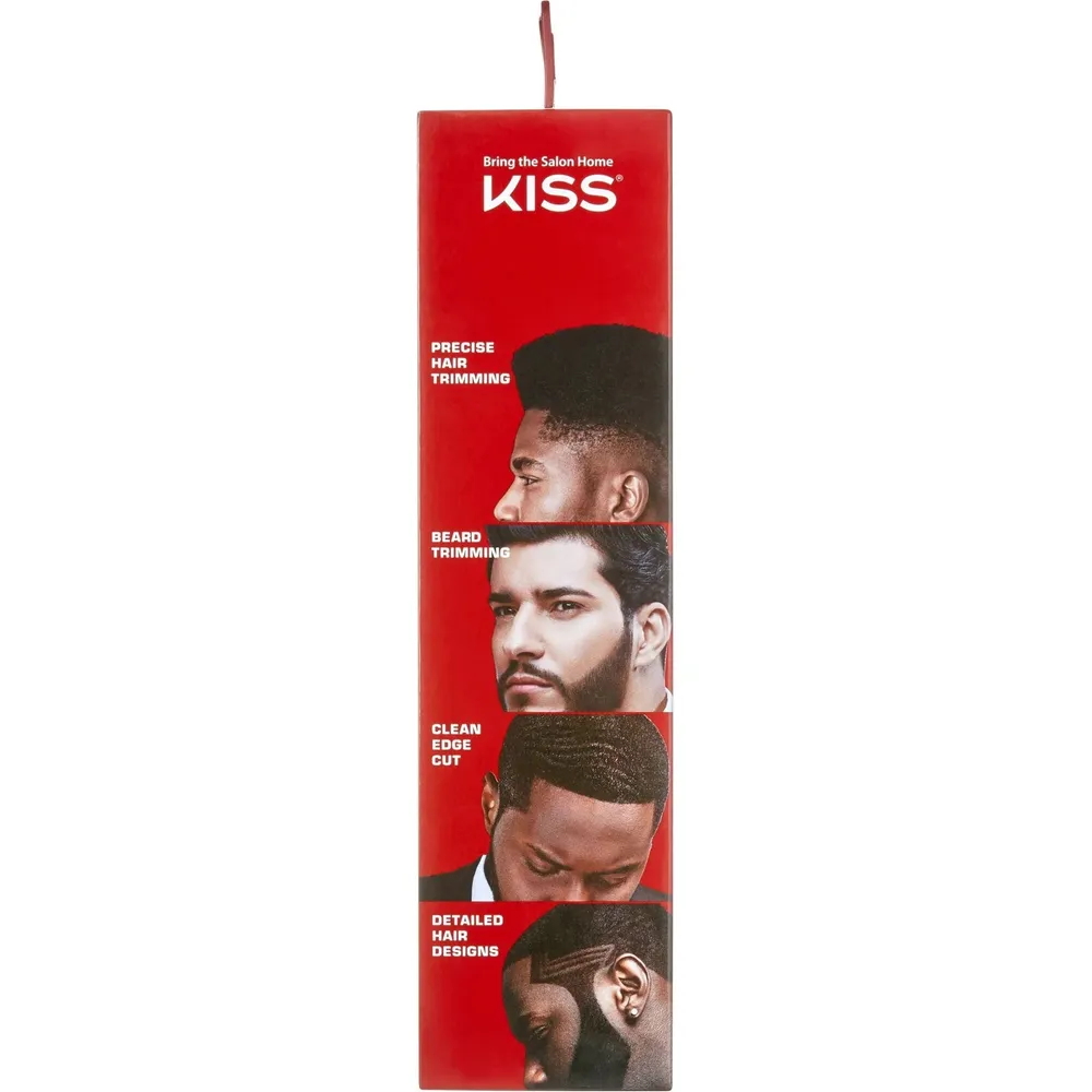 KISS USA Precision Blade Cordless USB Hair Trimmer Clipper β 8-Piece Set - Image 3