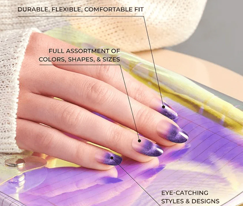 KISS Voguish Fantasy Nails Fashspiration – 28 Count - Image 6