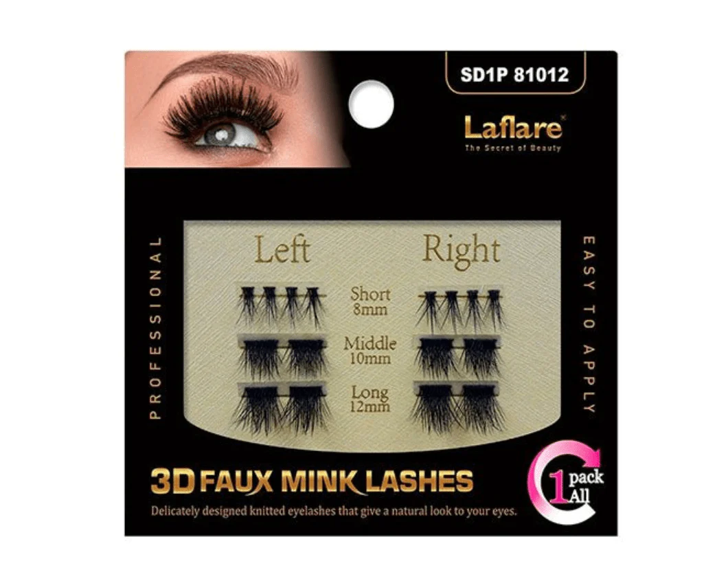 Laflare 3D Faux Mink Eyelashes - Image 2