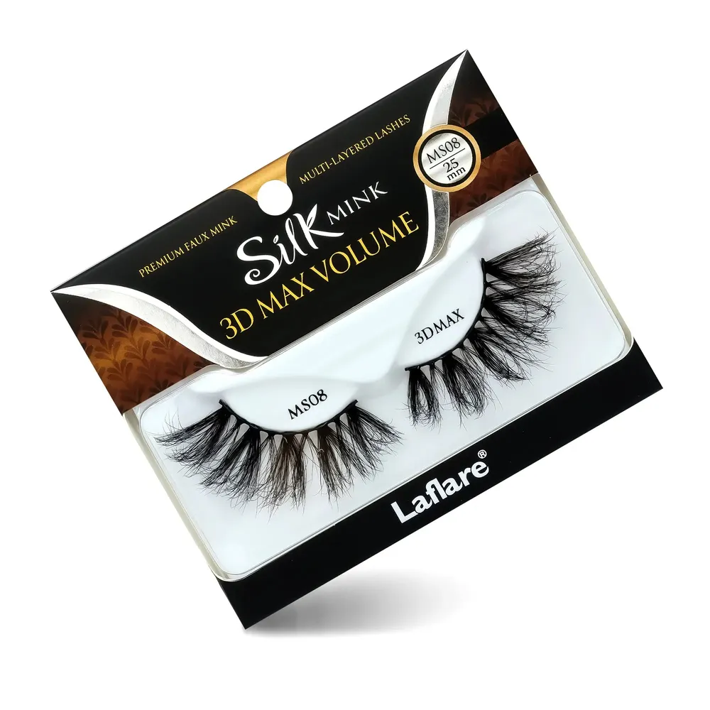 Laflare 3D Silk Mink Max Volume Lashes – 25mm - Image 14