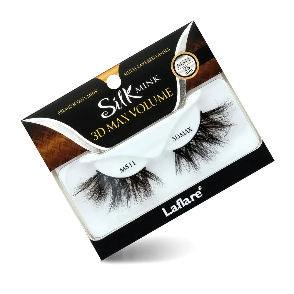 Laflare 3D Silk Mink Max Volume Lashes – 25mm - Image 16