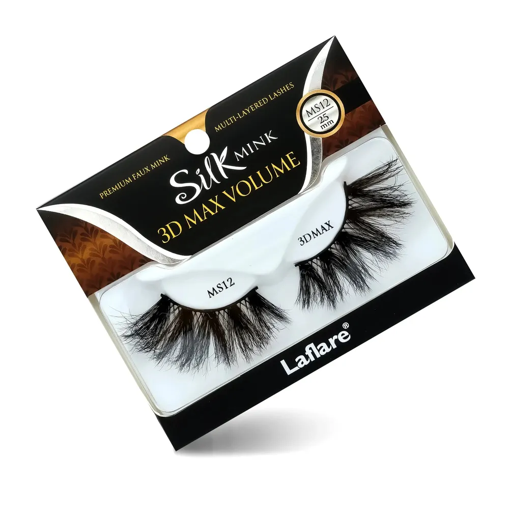 Laflare 3D Silk Mink Max Volume Lashes – 25mm - Image 17