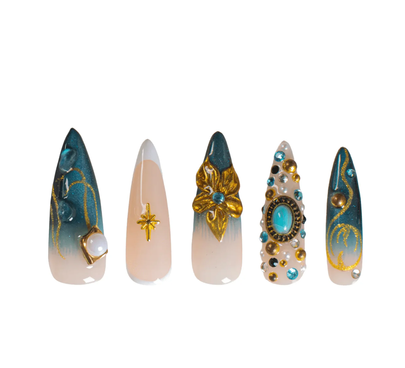 Laflare Handmade Nails β Stiletto - Image 2