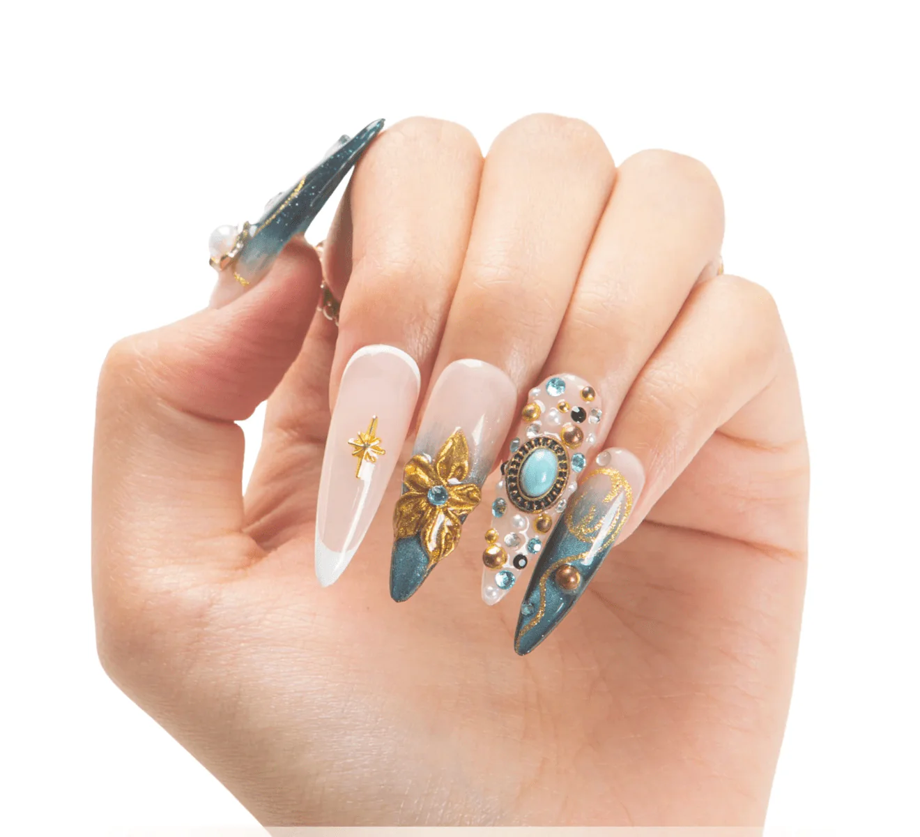 Laflare Handmade Nails β Stiletto - Image 3