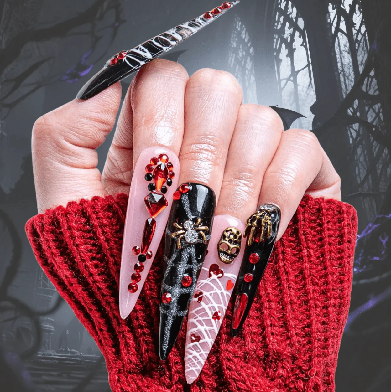 Laflare Handmade Nails β Stiletto - Image 9