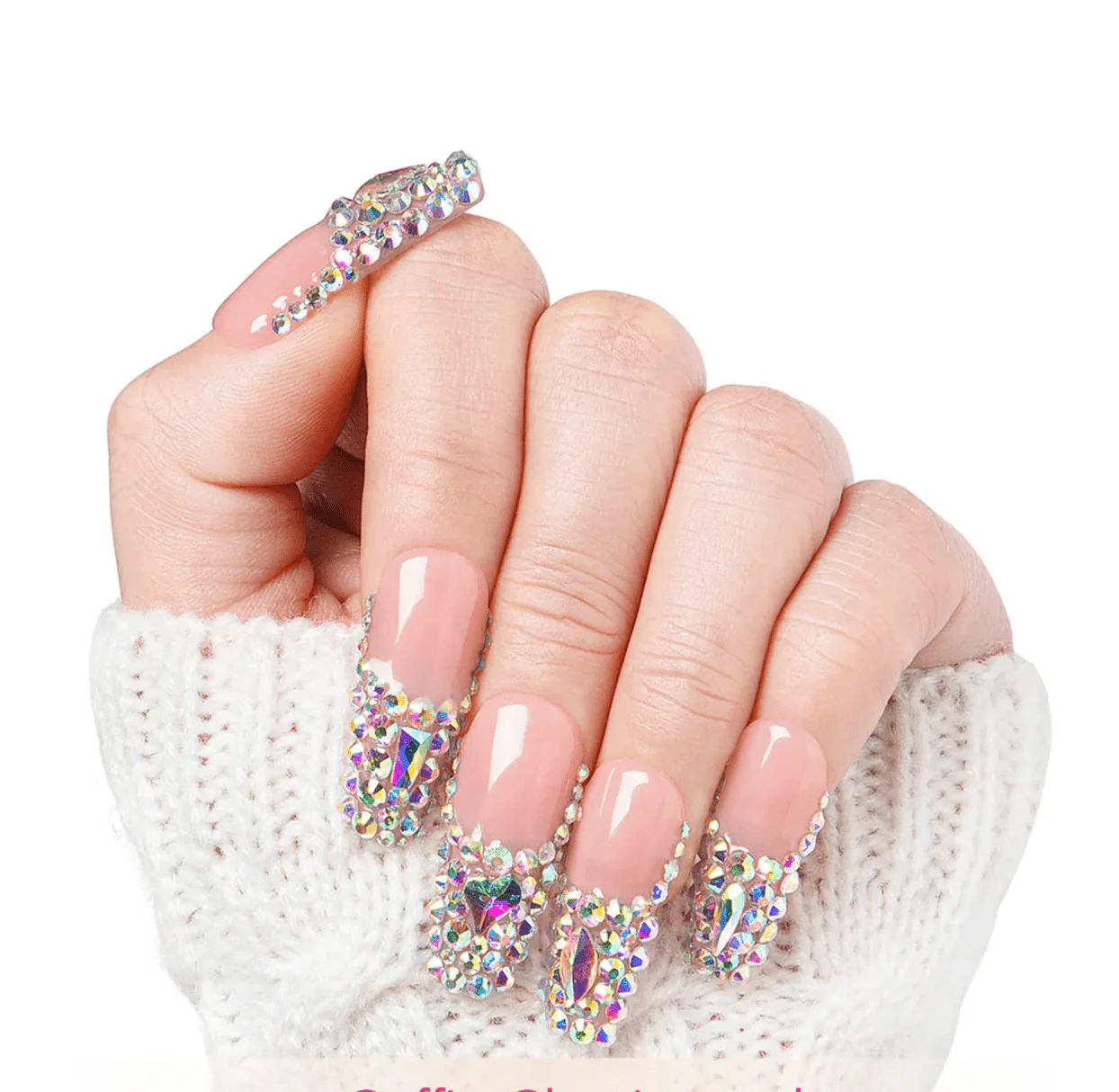 Laflare Handmade Nails – Coffin - Image 2