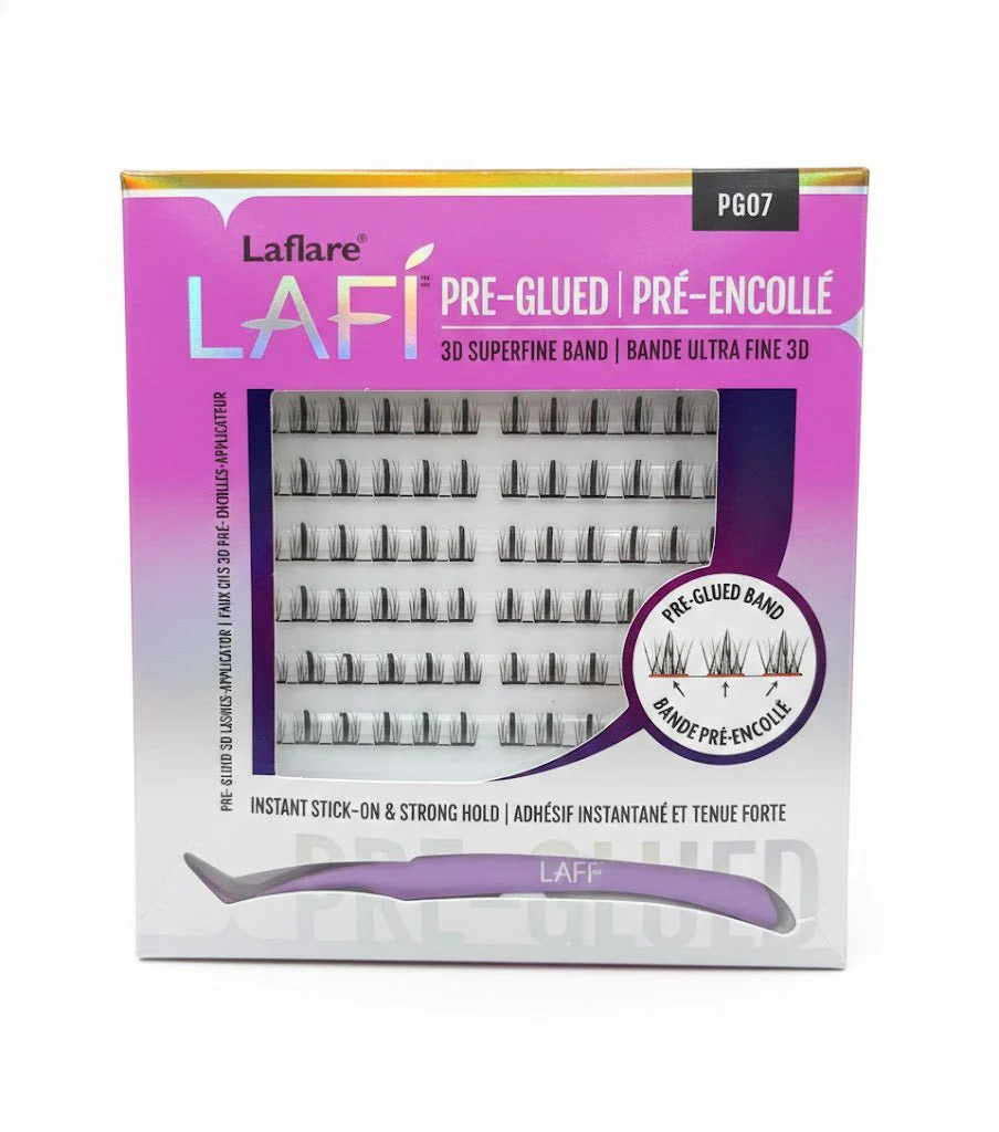 Laflare Lafi Pre Glued 3D Superfine Band Lashes - Image 10