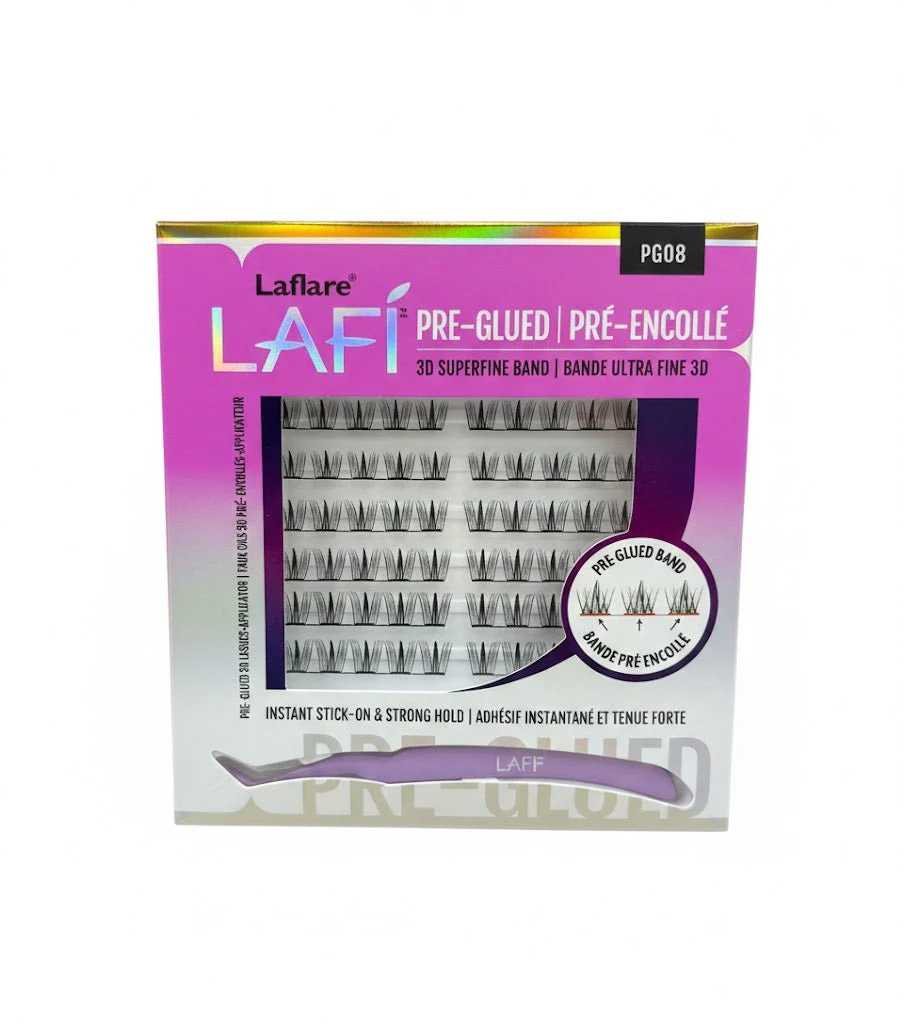 Laflare Lafi Pre Glued 3D Superfine Band Lashes - Image 11