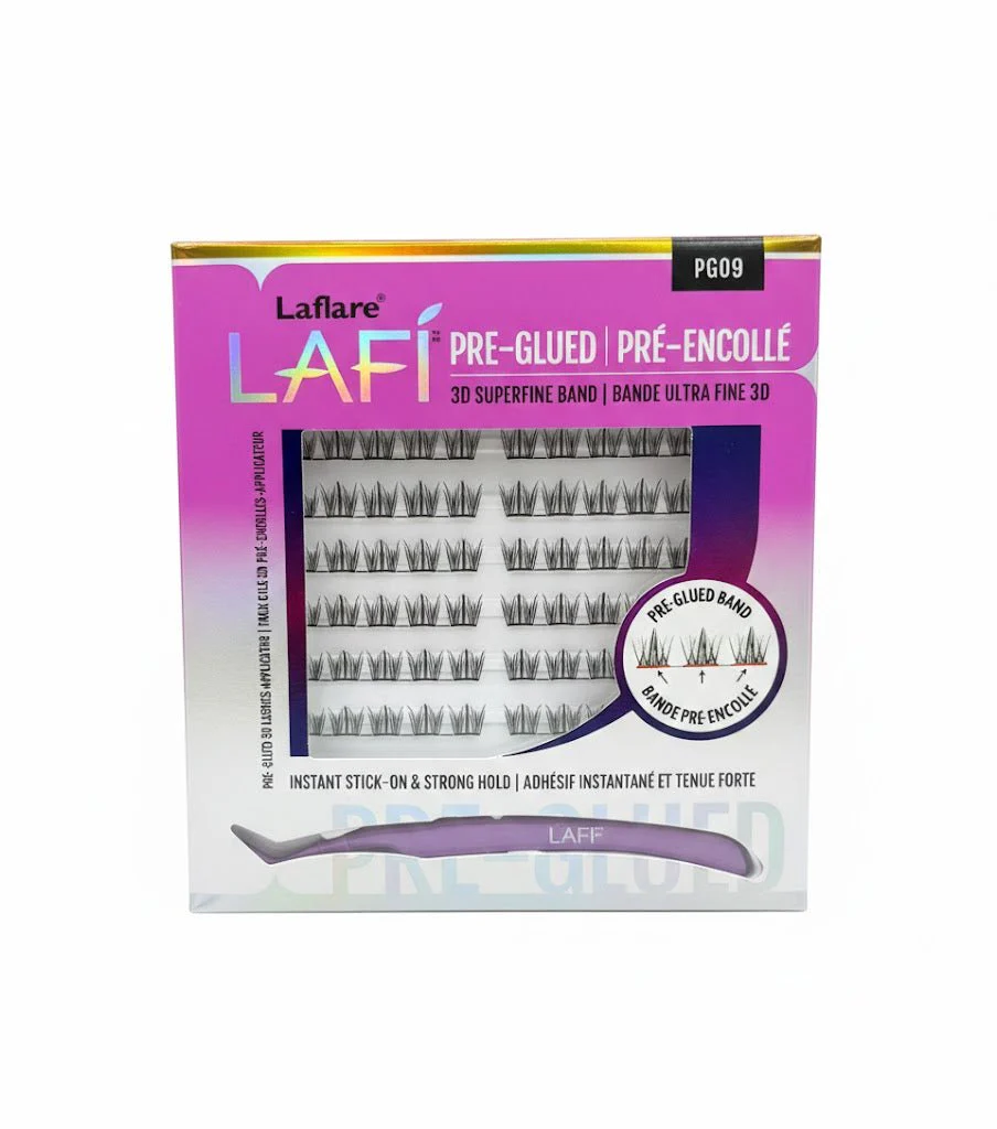 Laflare Lafi Pre Glued 3D Superfine Band Lashes - Image 12