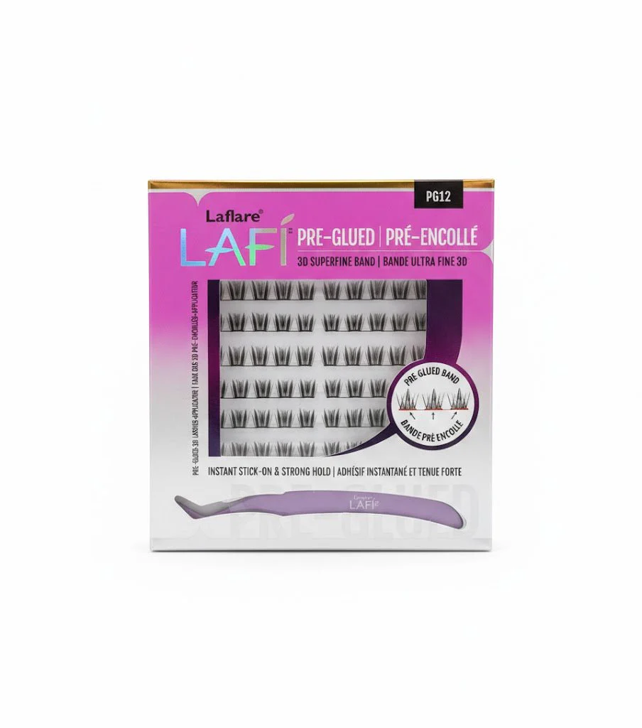 Laflare Lafi Pre Glued 3D Superfine Band Lashes - Image 5