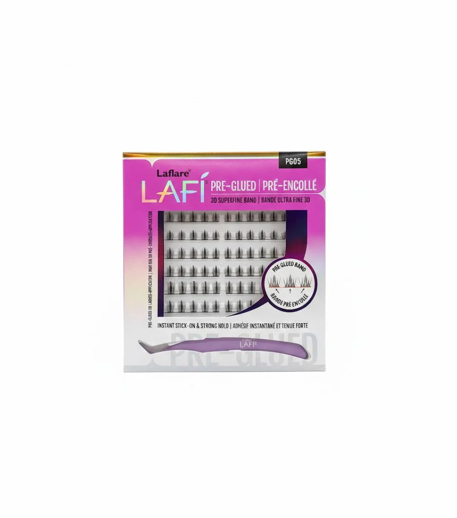 Laflare Lafi Pre Glued 3D Superfine Band Lashes - Image 8