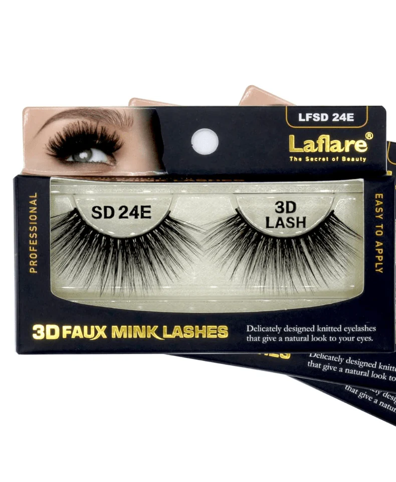 Laflare USA 3D Faux Mink Lashes β 100% Premium Silk - Image 8