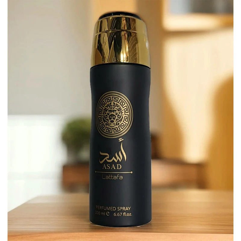 Lattafa Asad Perfumed Deodorant Spray – 6.7 oz