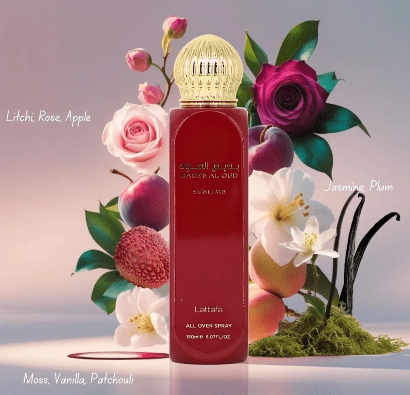 Lattafa Bad'ee Al Oud Sublime All Over Spray β 150ml - Image 4