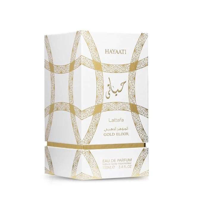 Lattafa Hayaati Gold Elixir Unisex Perfume Spray – 3.4 oz - Image 3