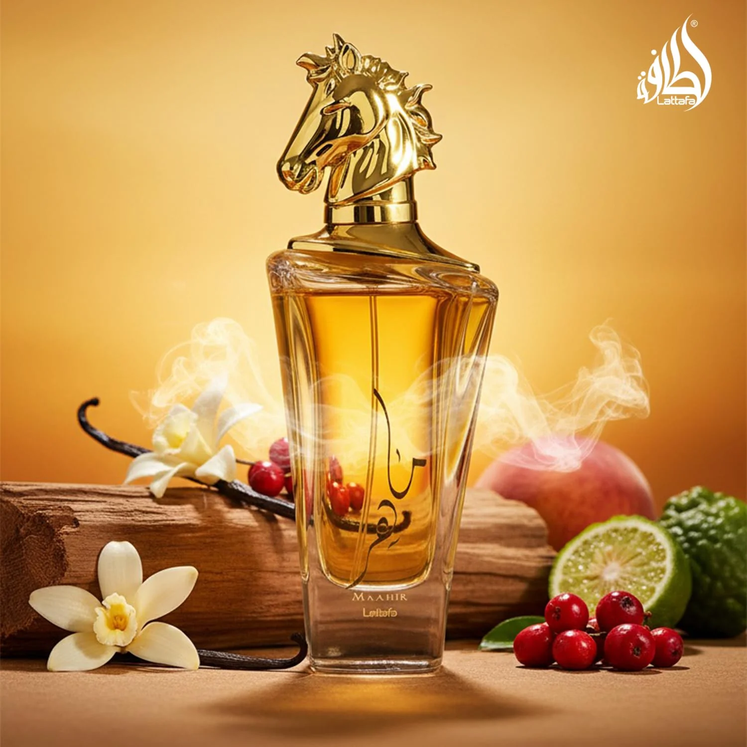 Lattafa Maahir Eau De Parfum Spray – 3.4oz - Image 4