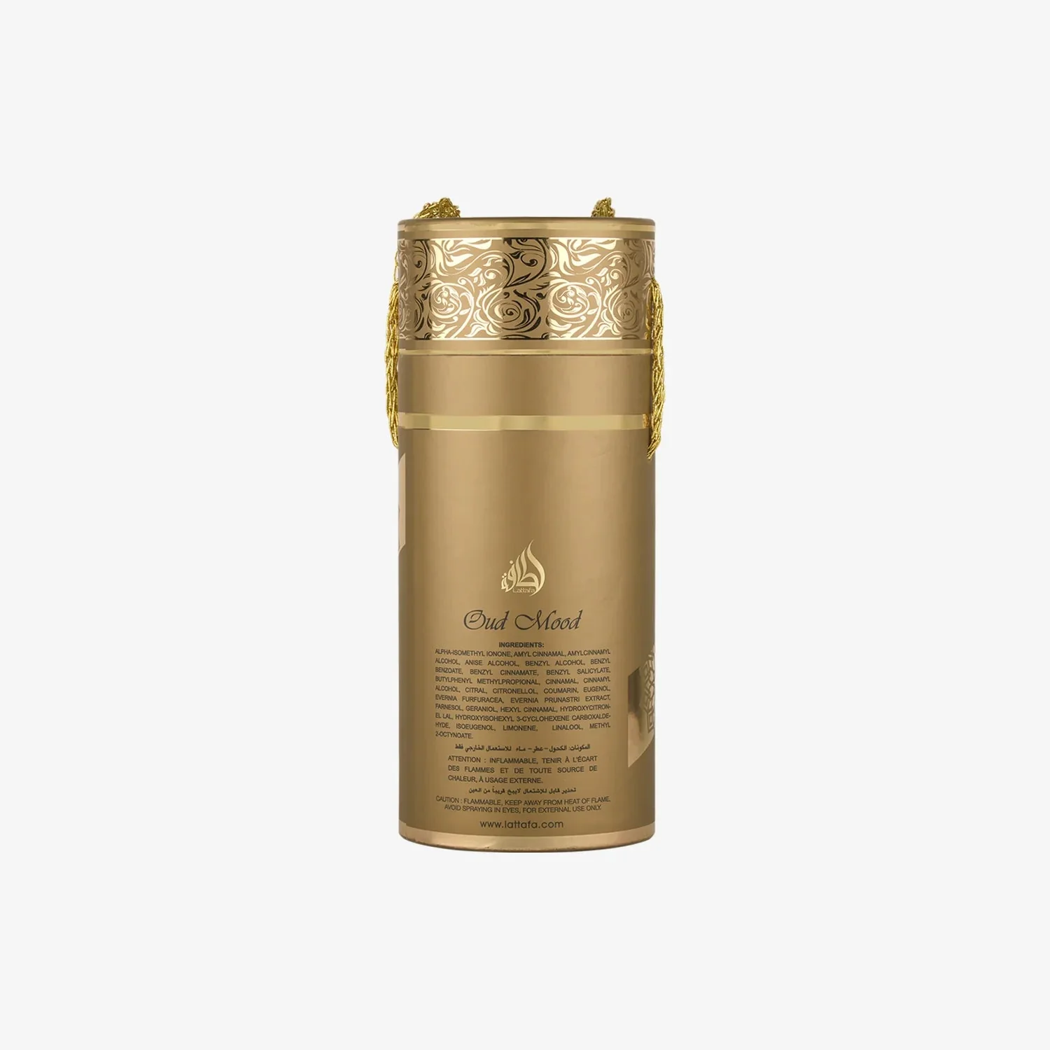 Lattafa Oud Mood Elixir Eau De Parfum Spray – 3.4oz - Image 4