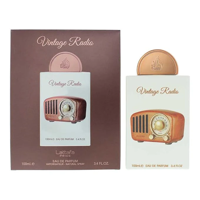 Lattafa Pride Vintage Radio Unisex Eau De Parfum – 3.4 oz - Image 3